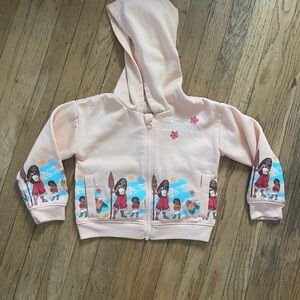 Disney Moana Peach Hoodie for Kids